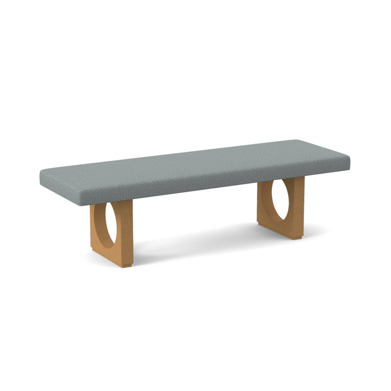 Banc rembourré Void, Ambre, Cyan maya