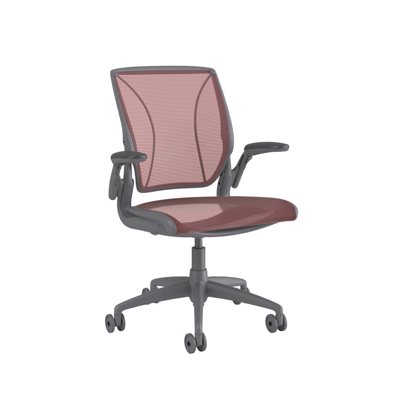 Chaise de travail World, Gris, Pourpre, Réglable