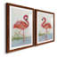 Flamingo I - ensemble de 2 peintures-1346141816-1346141809-1417989015