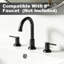 Meuble-lavabo simple 30 po avec comptoir d'évier Farmhouse, armoire autoportante avec 2 portes, 2 tiroirs et tablette ouverte, bois massif et panneau de fibres à densité moyenne, gris-538432351-538432345