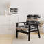 Motif abstrait d'animaux - Fauteuil d'appoint rembourré