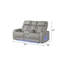 Ensemble de salon inclinable 3 pièces Fortuner
