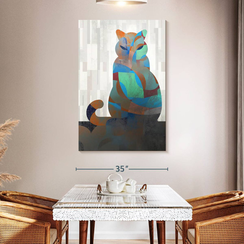 Brampt Cats Meow, 36" H x 24" W