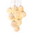 Sphinx 13 - Light Antique Brass Cluster Pendant