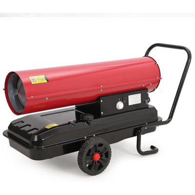 Chaufferette au kérosène à air forcé, 175 000 BTU, fabrication métallique