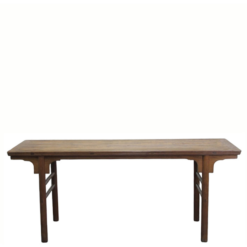 Console antique en bois massif de style Ming