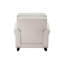 Chaise berçante en tissu Elvin