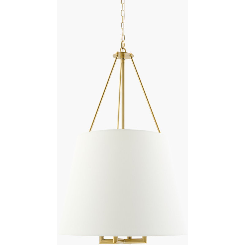Brookwood Chandelier, Brass