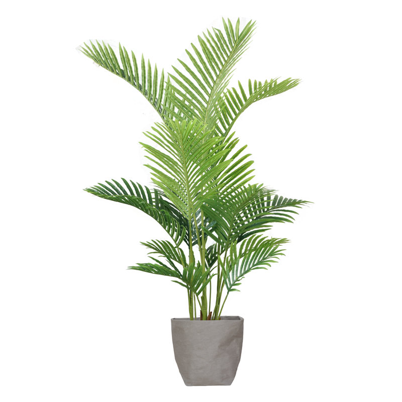 Panama 64'' Faux Palm Tree in Ecopaper Potliner