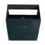 Meuble-lavabo autoportant 30 po et 2 portes d'armoire à fermeture en douceur (emballage KD) - sans le lavabo-111882700-111882705