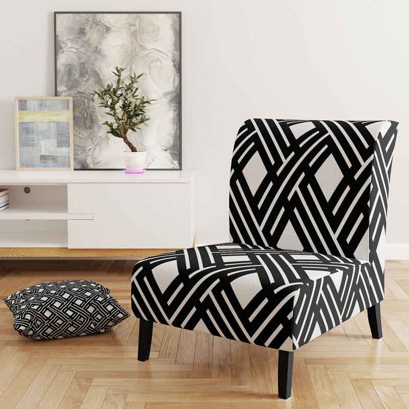 Fauteuil de chambre rembourré Mid-Century