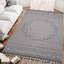 Tapis élégant et résistant aux taches pour la maison et la cuisine, 22703A - Gris / blanc-1971203859
