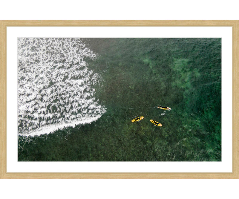 « yellows » par karolis janulis, reproduction d’art encadrée, 16 po x 24 po