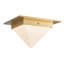 Mineral 8-in Brass Flush Mount-742885805-742885804