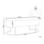 100% Polyester Upholstered Bench