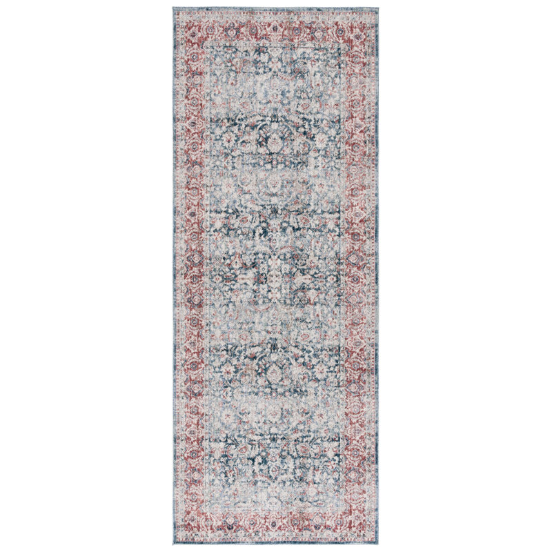 Moushumi Antique Patina Performance Oriental Rug, Rectangle 4' x 10'