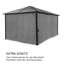 Blumfeldt Polyester Side Wall for Gazebo-104572603-90565696