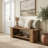 62.6"W Bench with Storage, 2-Tier Design