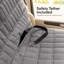 Housse imperméable pour voiture pour animaux avec fenêtre en filet et poches de rangement-134375133
