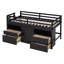Lit mezzanine simple avec tiroirs Jangro Kids-1565207644