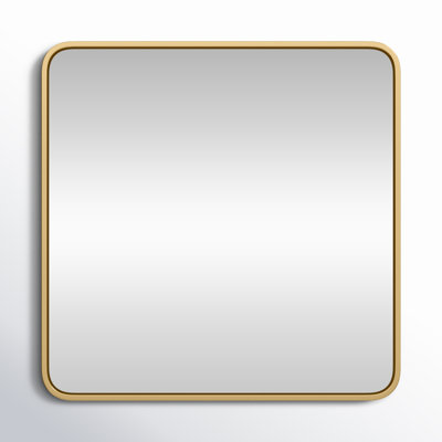 Metal Square Wall Mirror