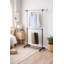 Adjustable Rolling Clothing Rack