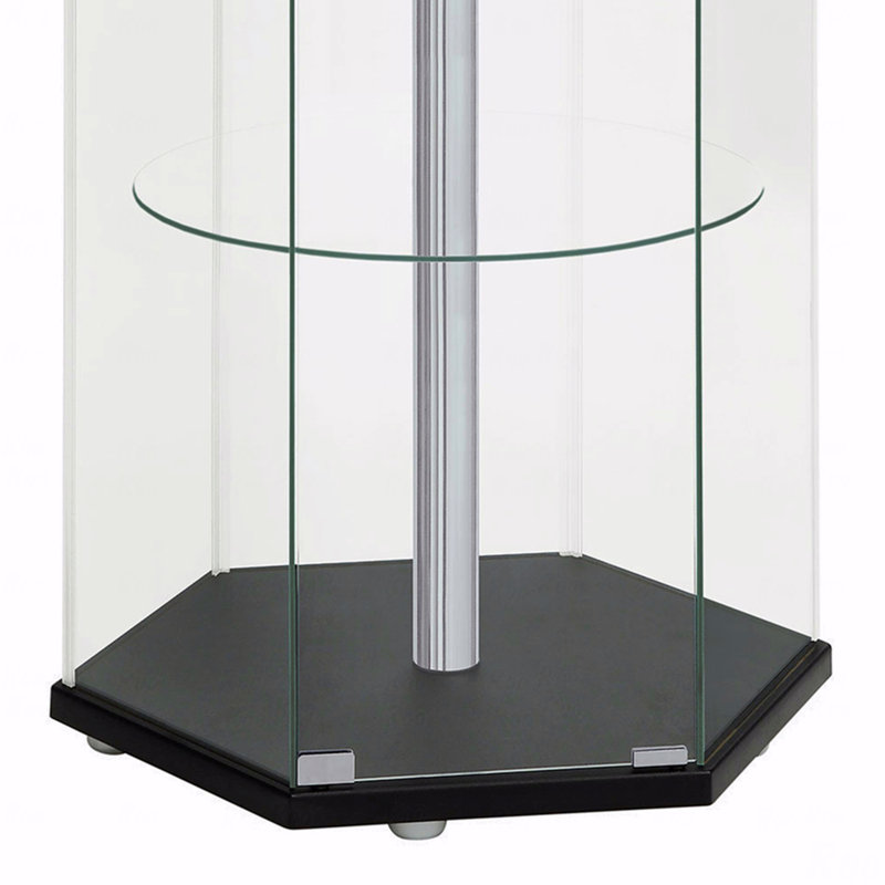 Armoire à 4 tablettes, Noir