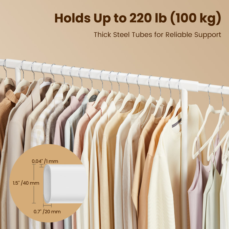 132 cm Clothes Rack