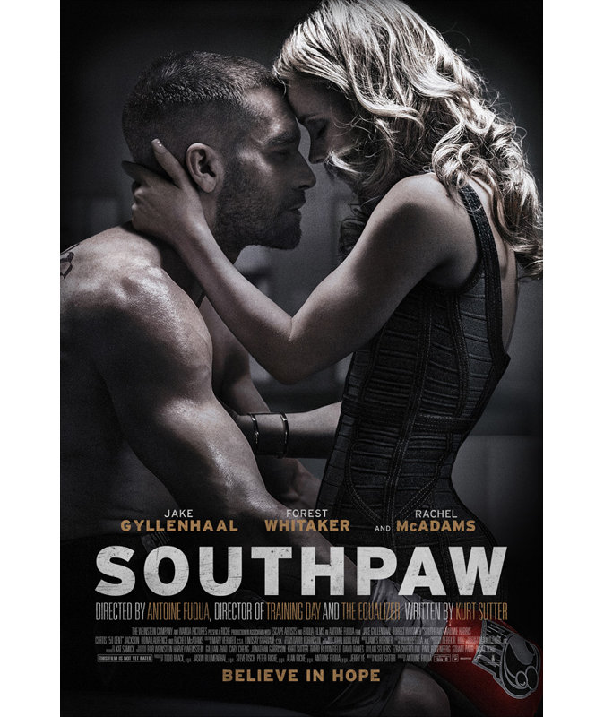 Southpaw, H 18 po x l 12 po