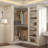 Closet System with Open Shelves-1675733569
