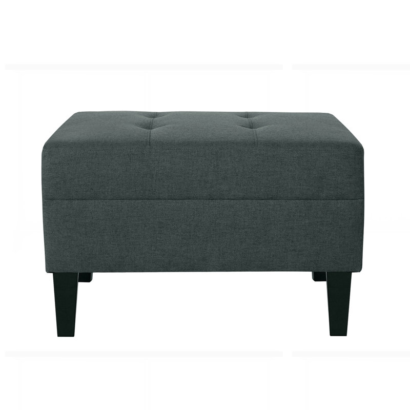 Repose-pieds moderne, Gris anthracite