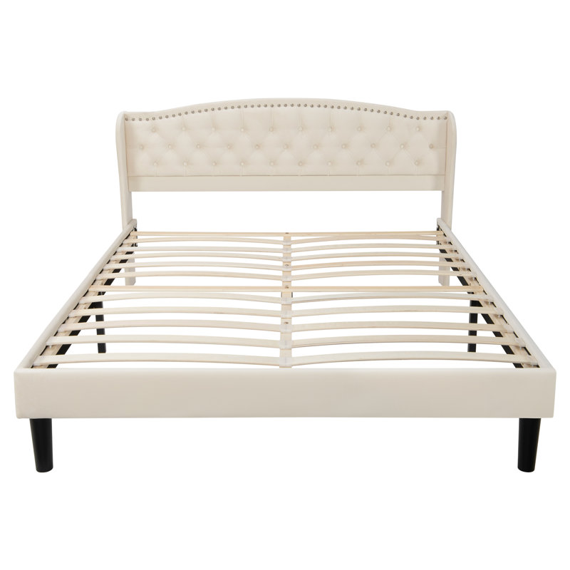 Bonvale Upholstered Bed, European Kingsize (160 x 200cm)