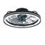 Ventilateur de plafond encastré 18,9 po avec lumières DEL Dontonio-1069956638