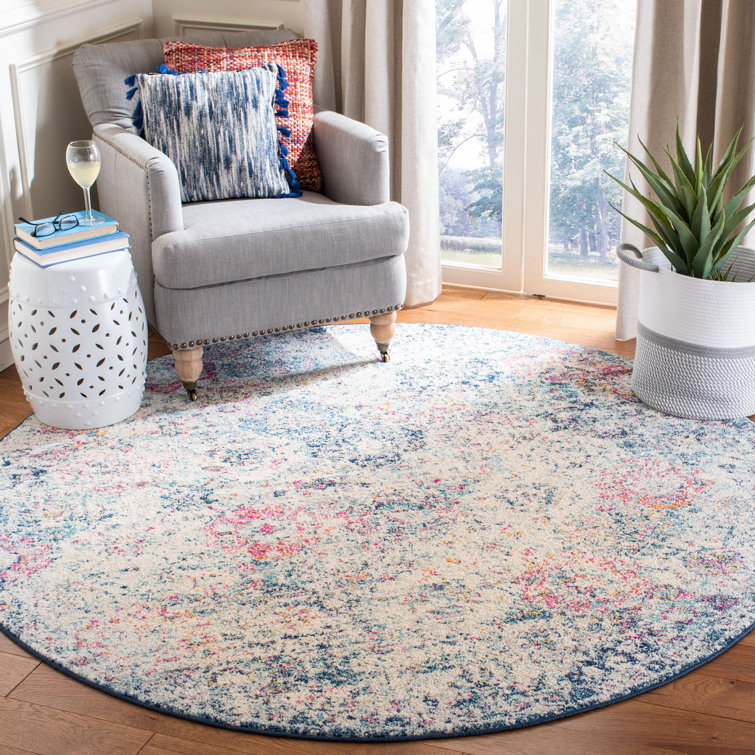Cronin Navy/Teal Area Rug