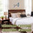 2-Pcs King Bedroom Set – Acacia Emery Solid Wood Platform Bed Frame & Matching Nightstand, Mid-Century Modern Farmhouse, Americano Finish, 800 lbs Capacity, No Box Spring Needed-1556730013-1556730011