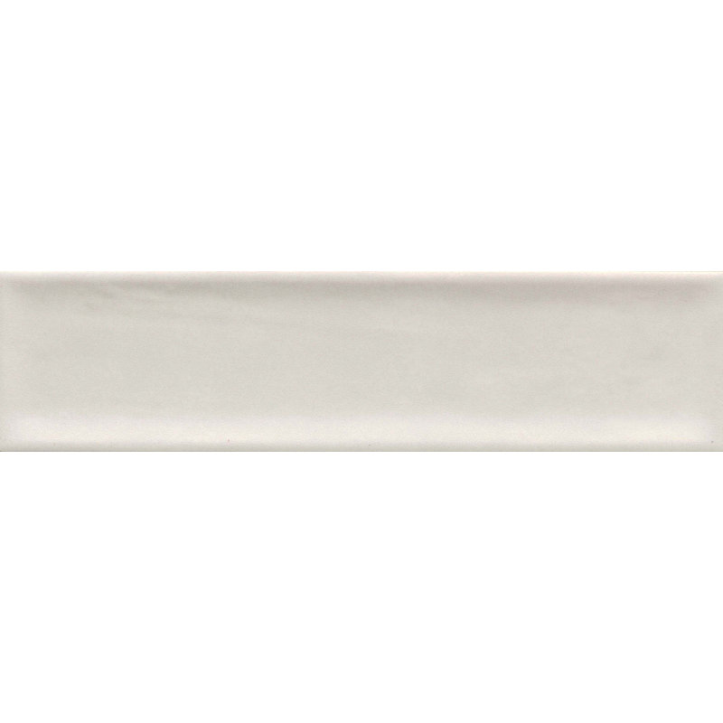Raku 3 po X 12 po Carreau de céramique murale mat (6,3 pieds carrés / caisse), Blanc / Blanc