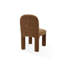 Xolani Fully Upholstered Dining Chair In Amber Sand Chenille