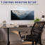 Support de moniteur pour fixation murale