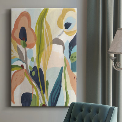 Jungle Jewels II - Wrapped Canvas Painting