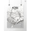Kobe City Map - No Frame Print-212123193