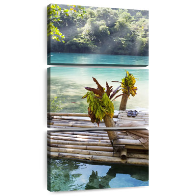 Blue Lagoon Bamboo Raft