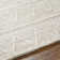 Rectangle Richt Chevron Polyester/Wool Area Rug in Ivory