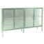 Buffet Imerio 59,17, table de buffet, armoire de salle à manger, crédence de bureau avec verre translucide-1897325290