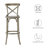 Gear Bar Stool In Gray