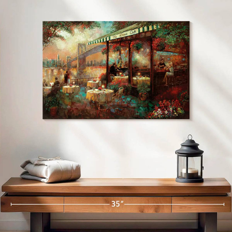 Yarlin The River Cafe, 16" H x 24" W