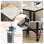 Mianca Marble Top Metal Base Dining Table-795029324