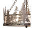23" Wide Tall Pines Inverted Pendant