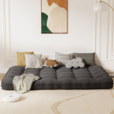 Tapis de lit pliable de 6 pouces pour matelas futon