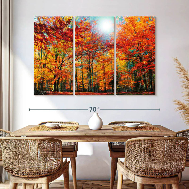 Hêtre Alvord saison d'automne, H 42 po x l 65 po
