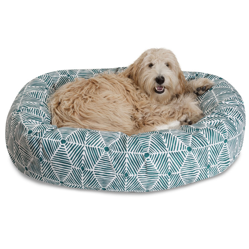 Charlie et Sherpa Bagel Donut, Moyen (H 7 po x l 23 po x P 32 po), Émeraude